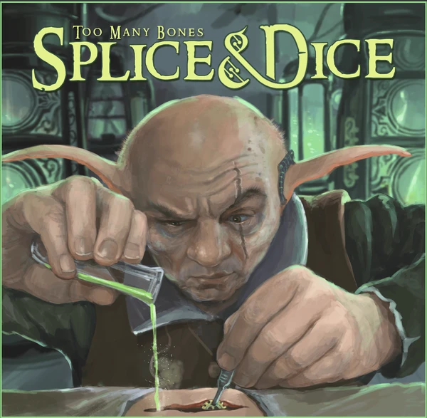 Cover image of Too Many Bones: Splice & Dice board game