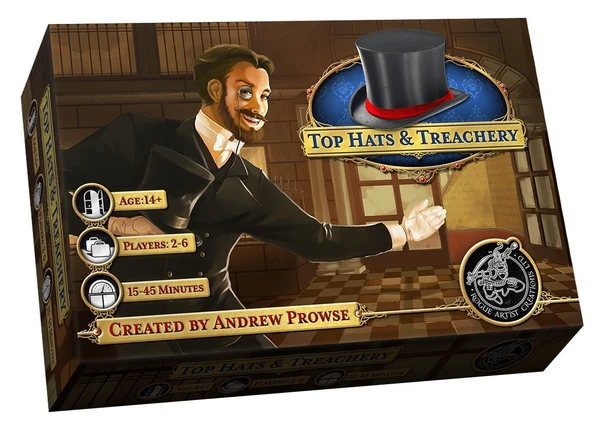 Cover image of Top Hats And Treachery board game