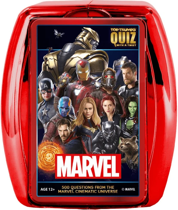 Cover image of Top Trumps Quiz: Marvel board game