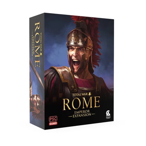 Cover image of Total War: ROME – The Board Game: Emperor Expansion board game