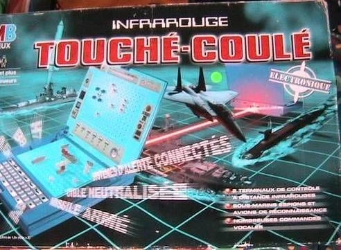 Cover image of Touché-Coulé infrarouge board game