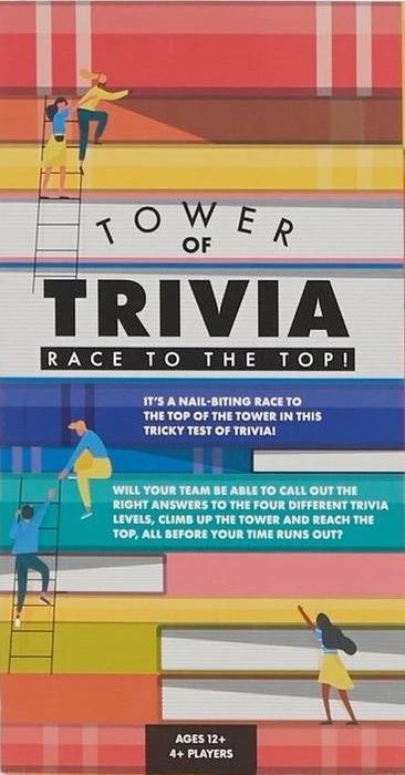 Cover image of Tower of Trivia: Race to the Top! board game