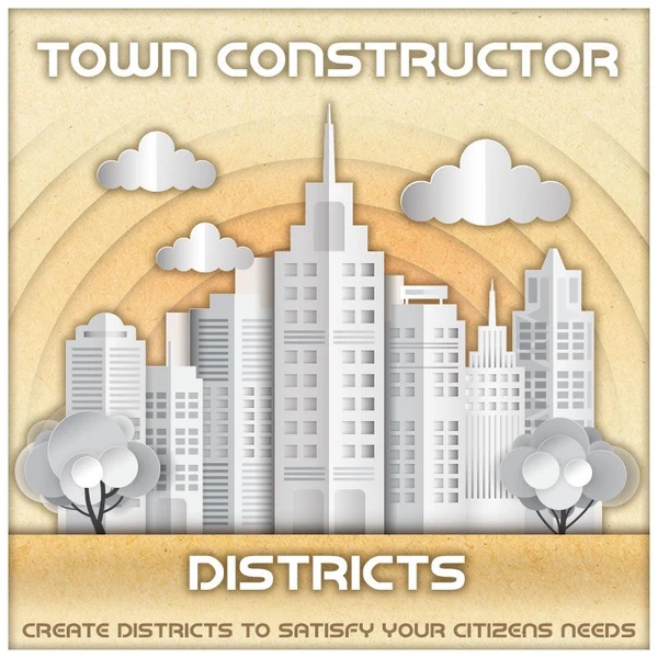 Cover image of Town Constructor: Districts board game