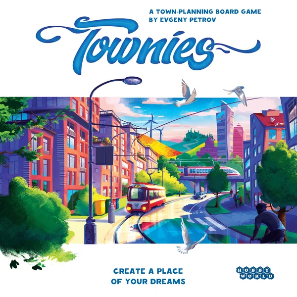Cover image of Townies board game