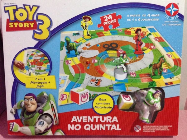Cover image of Toy Story 3: Aventura no Quintal board game