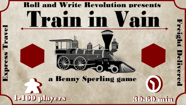 Cover image of Train in Vain board game