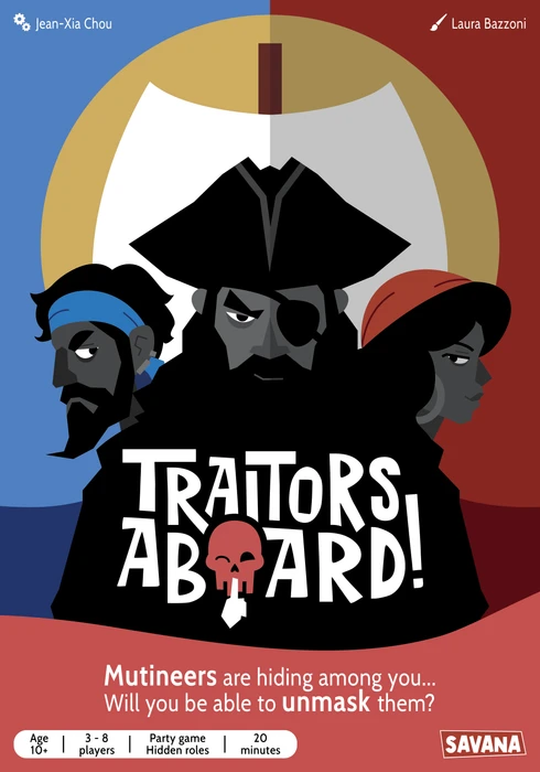 Cover image of Traitors Aboard board game
