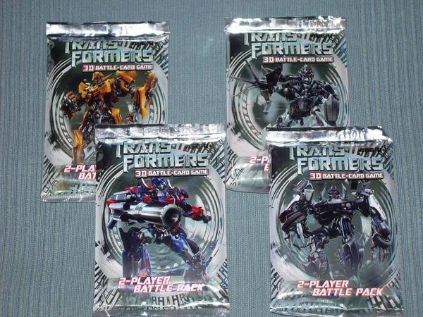 Cover image of Transformers 3D Battle Card Game board game