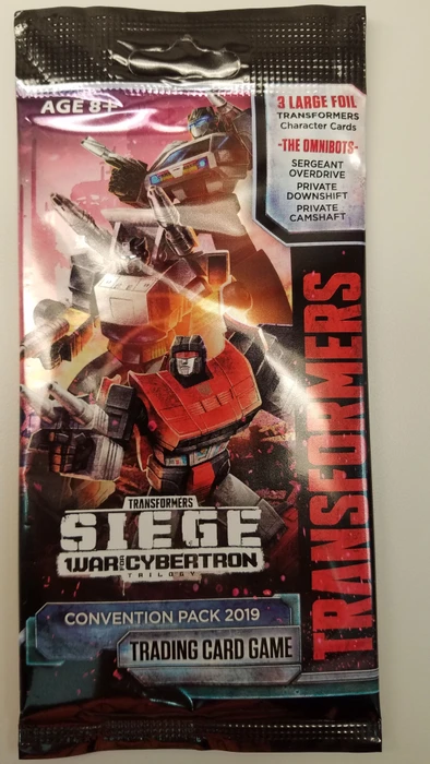 Cover image of Transformers: Siege War for Cybertron Convention Pack 2019 board game