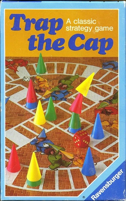 Cover image of Trap the Cap board game