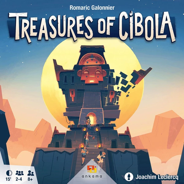 Cover image of Treasures of Cibola board game