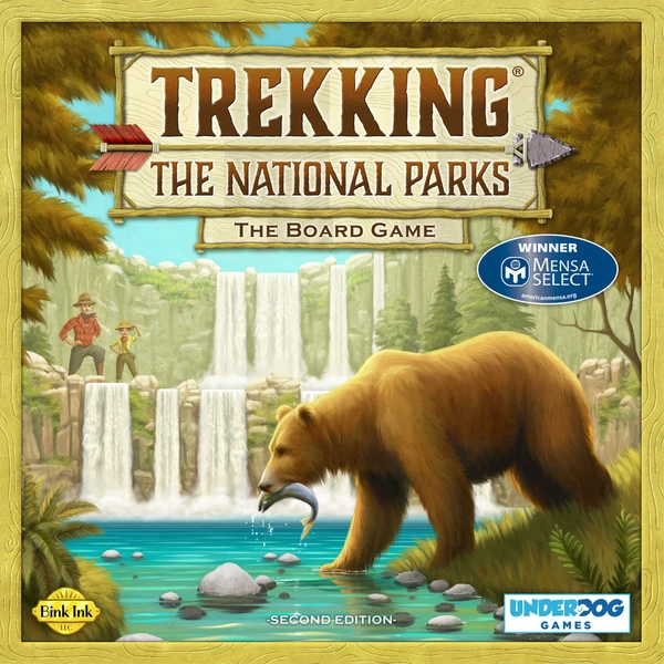 Cover image of Trekking the National Parks: Second Edition board game