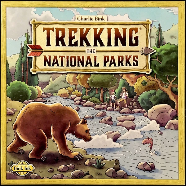 Cover image of Trekking the National Parks board game