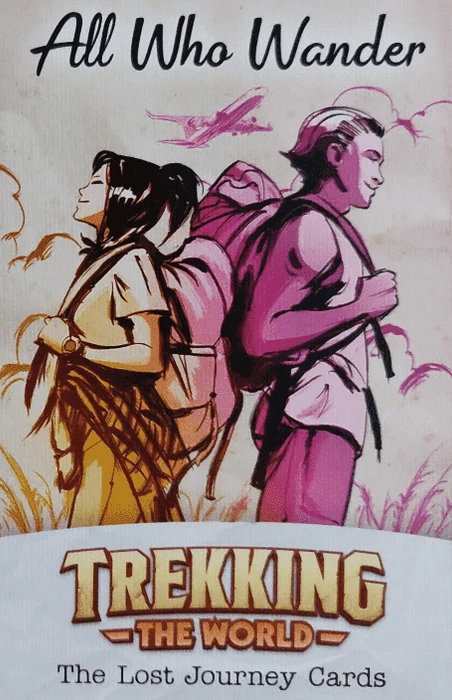 Cover image of Trekking the World: All Who Wander – The Lost Journey Cards board game