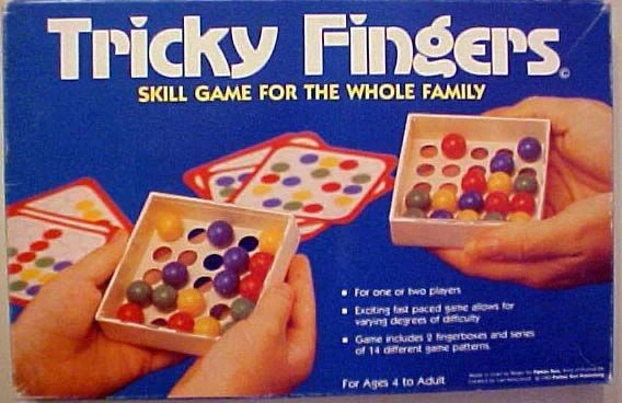 Cover image of Tricky Fingers board game