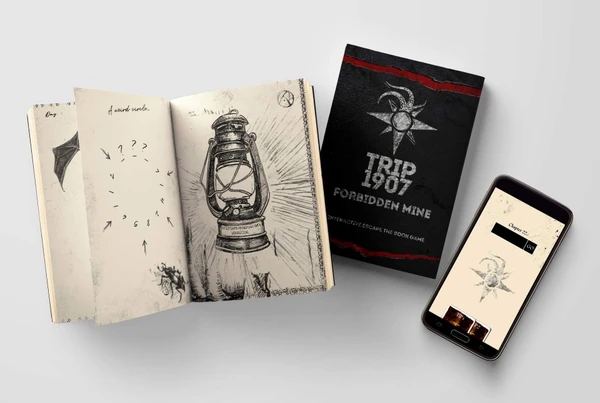 Cover image of Trip 1907: Forbidden Mine board game