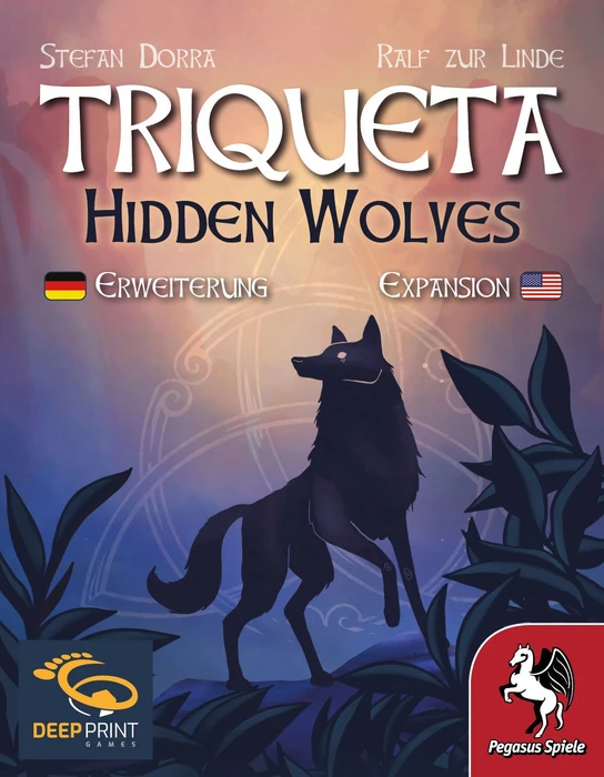 Cover image of Triqueta: Hidden Wolves board game
