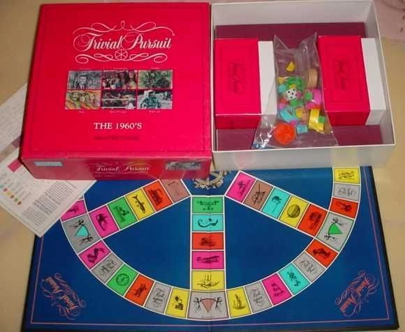 Cover image of Trivial Pursuit: 1960's Edition board game