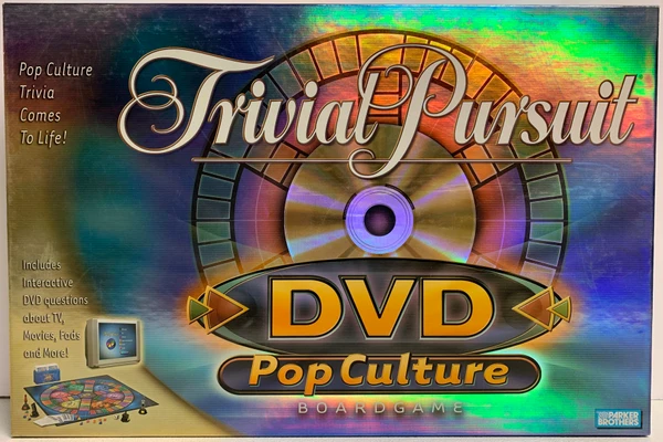 Cover image of Trivial Pursuit: DVD – Pop Culture Game board game