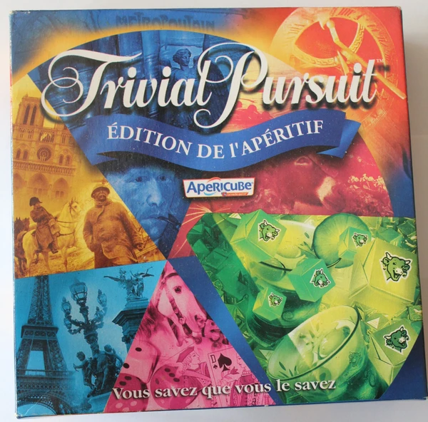 Cover image of Trivial Pursuit: Édition de l'apéritif Apéricube board game