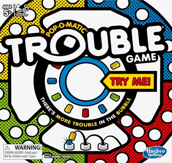 Cover image of Trouble board game
