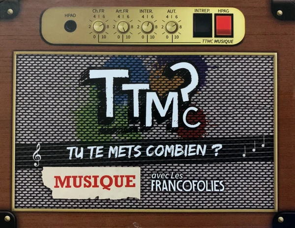 Cover image of TTMC: Tu te mets combien? – Musique board game
