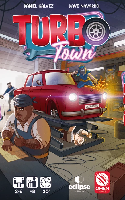 Cover image of Turbo Town board game