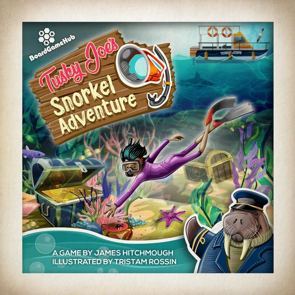 Cover image of Tusky Joe's Snorkel Adventure board game