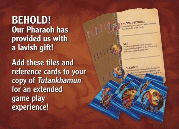 Cover image of Tutankhamun: A Pharaoh's Gift board game