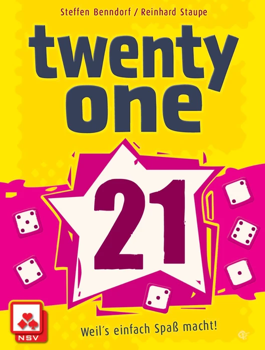 Cover image of Twenty One board game