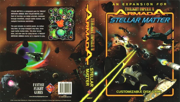 Cover image of Twilight Imperium: Armada – Stellar Matter board game