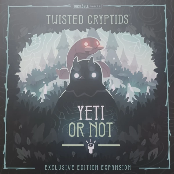 Cover image of Twisted Cryptids: Yeti or Not board game