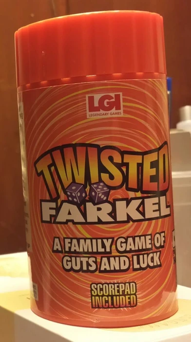 Cover image of Twisted Farkel board game