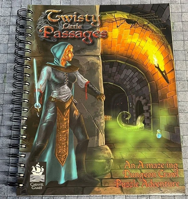 Cover image of Twisty Little Passages board game
