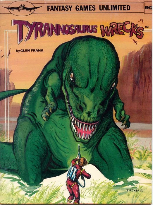 Cover image of Tyrannosaurus Wrecks board game