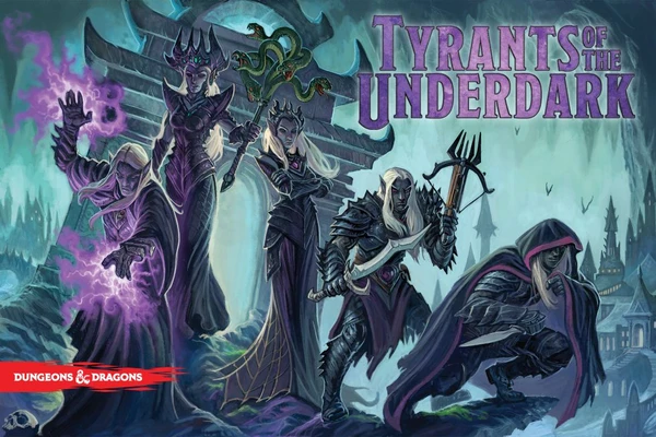 Cover image of Tyrants of the Underdark board game