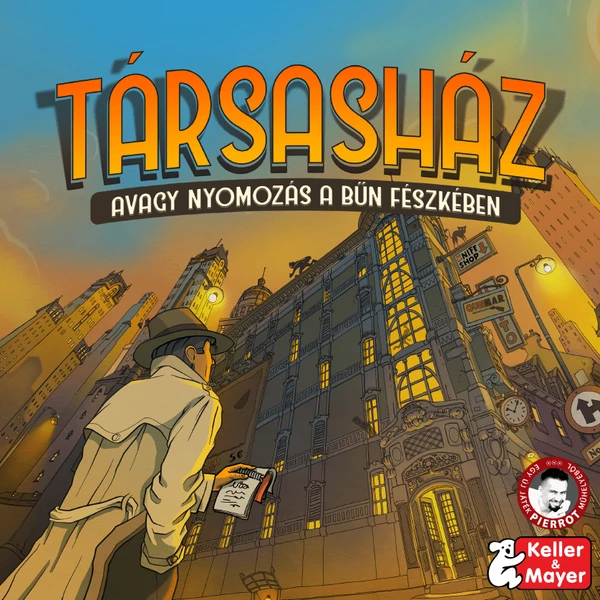 Cover image of Társasház board game