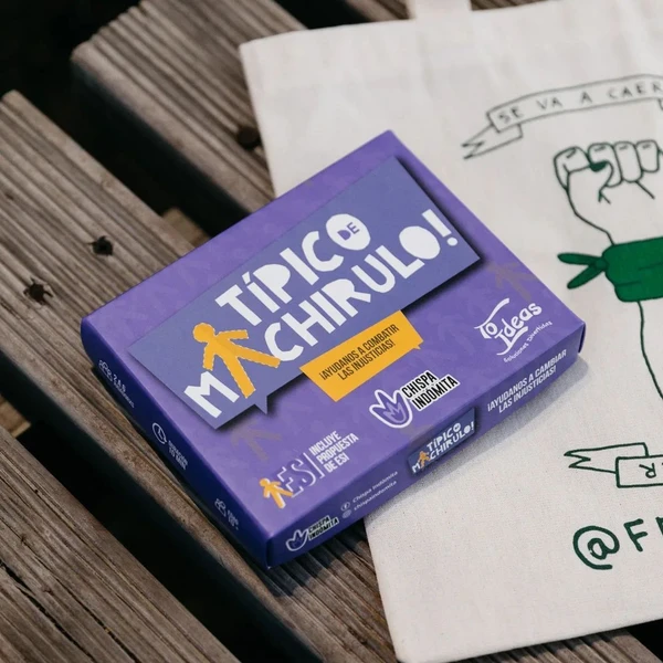 Cover image of Típico de Machirulo! board game