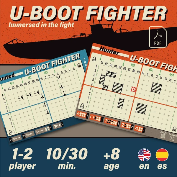 Cover image of U-BOOT FIGHTER board game