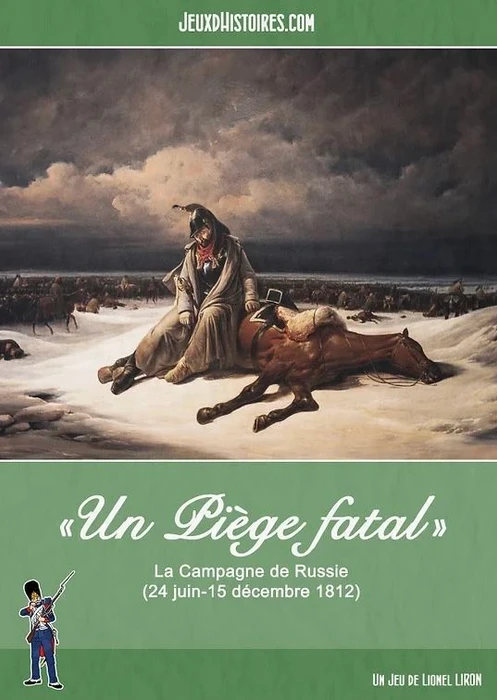 Cover image of Un piège fatal: La campagne de Russie (24 juin - 15 décembre 1812) board game