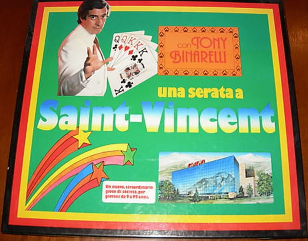 Cover image of Una serata a Saint Vincent: con Tony Binarelli board game