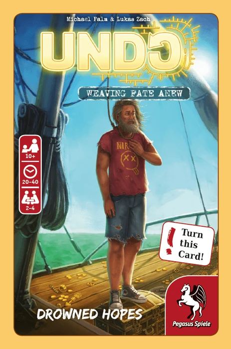 Cover image of UNDO: Drowned Hopes board game