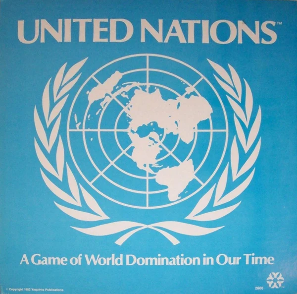 Cover image of United Nations: A Game of World Domination in Our Time board game