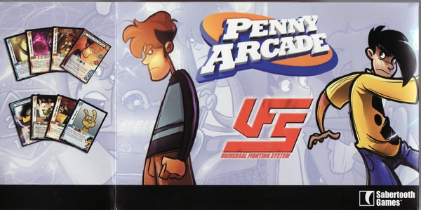 Cover image of Universal Fighting System: Penny Arcade board game