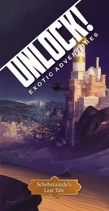 Cover image of Unlock!: Exotic Adventures – Scheherazade's Last Tale board game