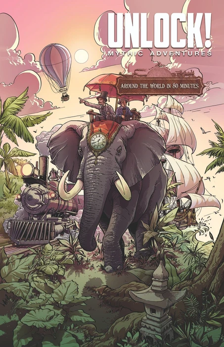 Cover image of Unlock! Mythic Adventures: Around the world in 80 minutes board game