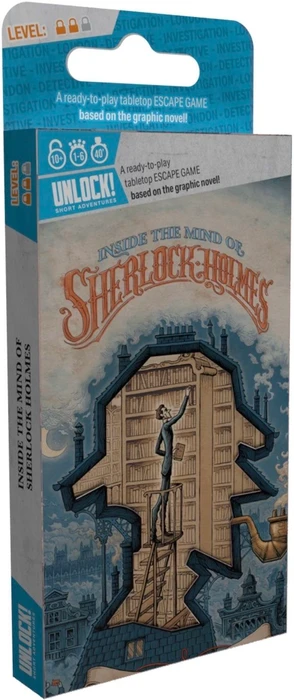 Cover image of Unlock!: Short Adventures – Inside the Mind of Sherlock Holmes board game