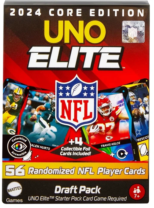 UNO Elite NFL: Draft Pack - BoardGameMatcher
