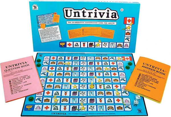 Cover image of Untrivia board game