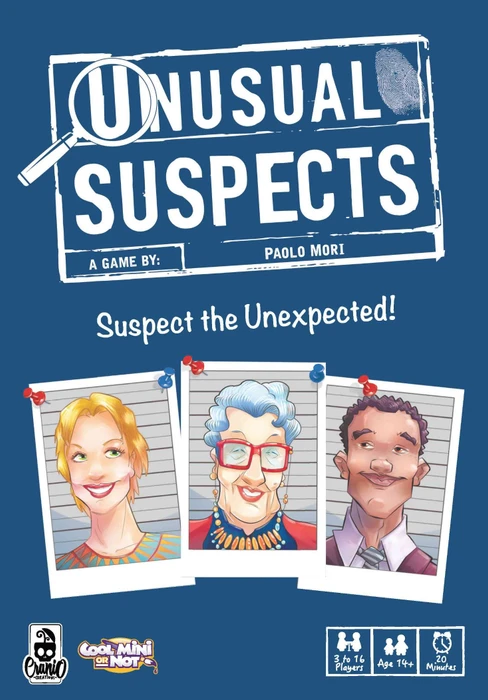 Cover image of Unusual Suspects board game